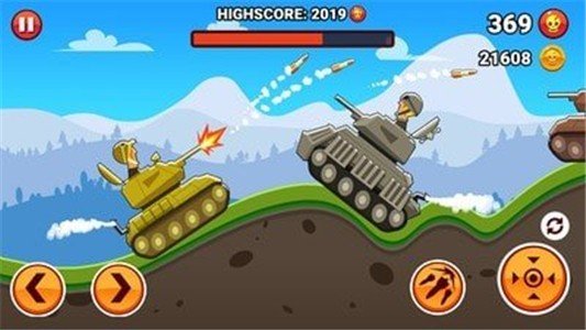山丘坦克战2截图4