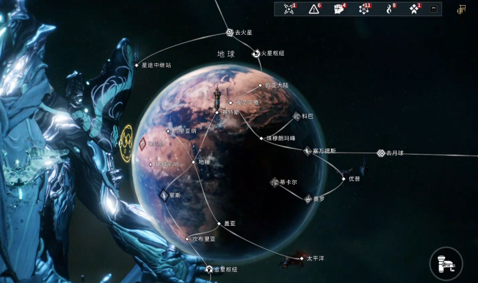 星际战甲为什么没有无缝大地图
