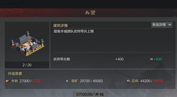率土之滨怎么提升武将兵力