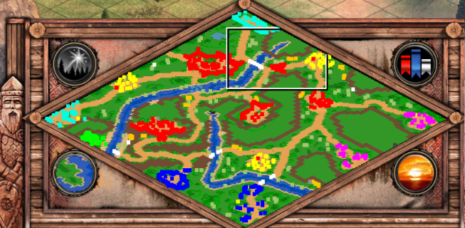 帝国时代2拨云见月怎么打