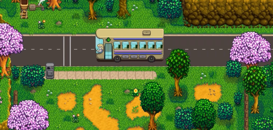 星露谷物语巴士怎么开启