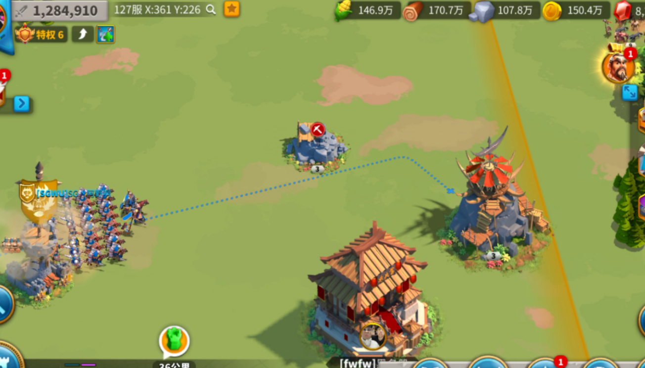 万国觉醒怎么把别人城堡打走