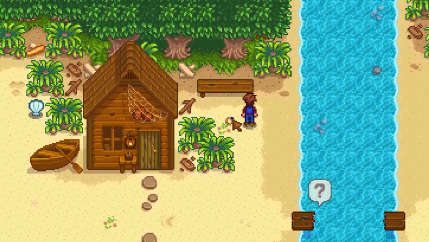 星露谷物语海莉的手镯在哪