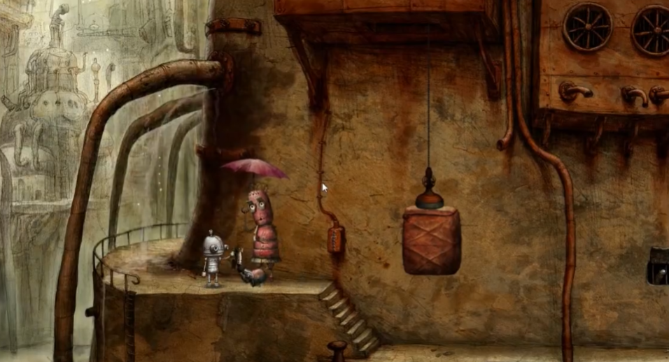 机械迷城怎么用枪捉小狗