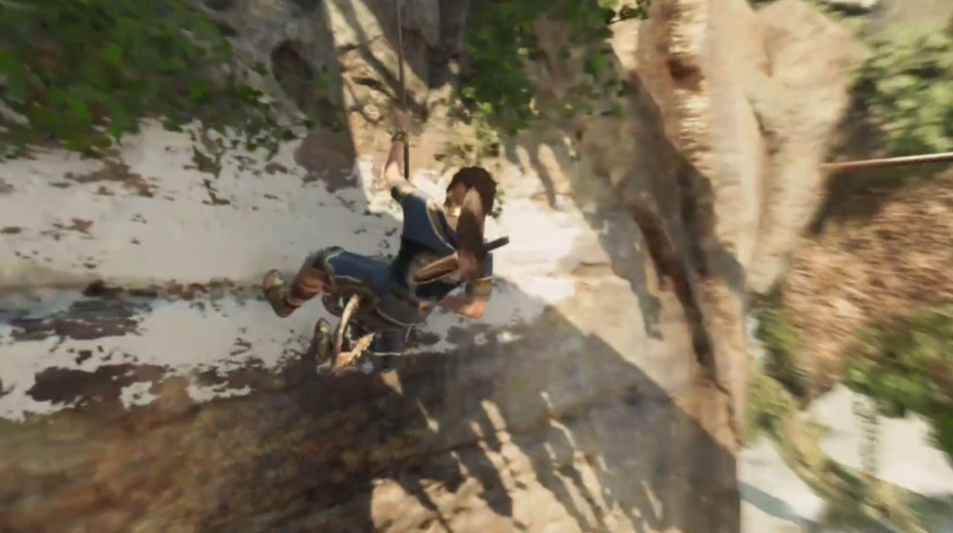 古墓丽影9风口悬崖怎么跳