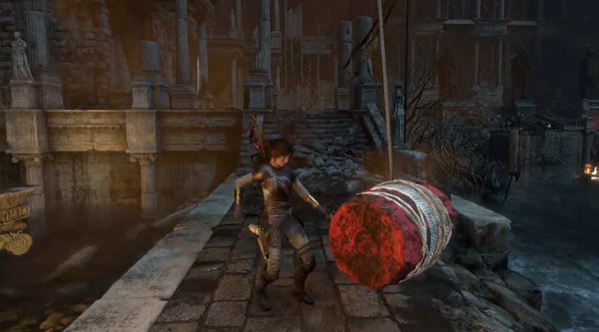 古墓丽影崛起希腊火容器攻略怎么过