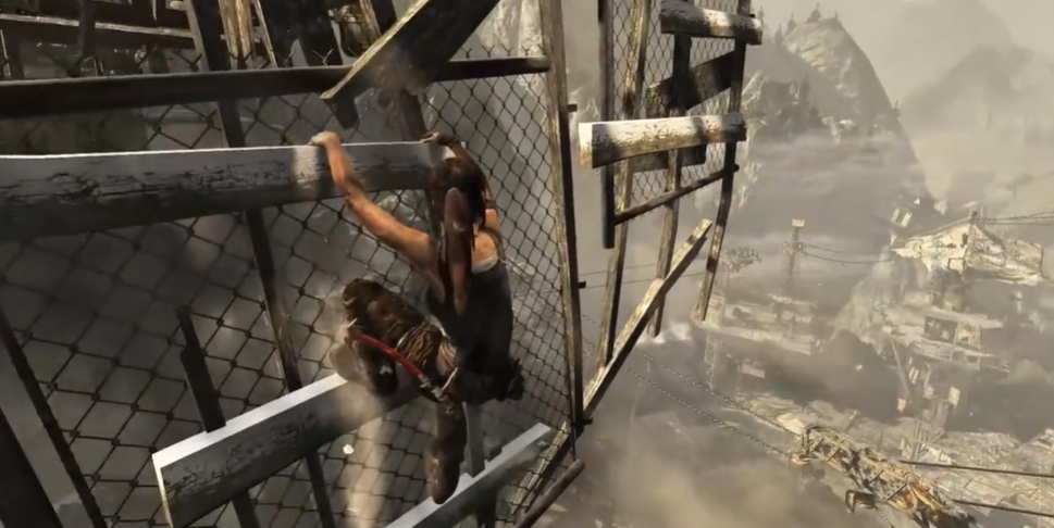 古墓丽影9过桥那关怎么过