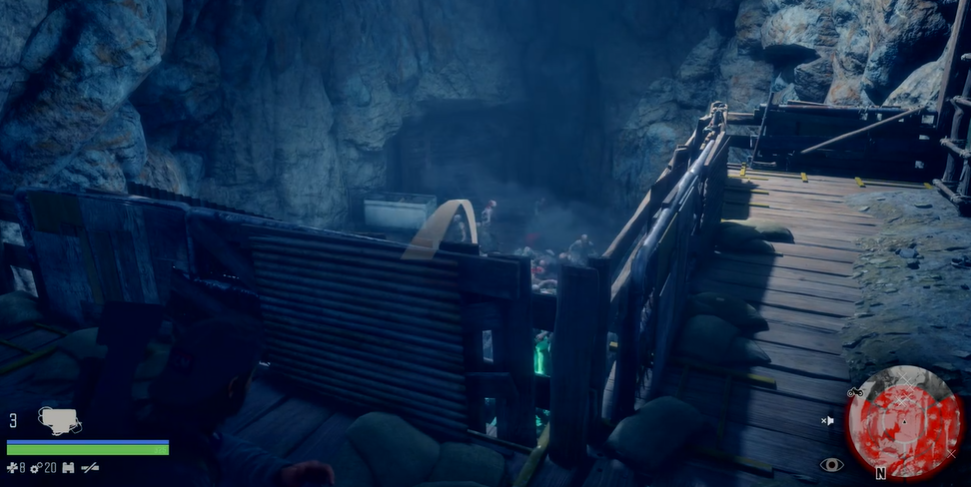 往日不再石洞暴走潮怎么打