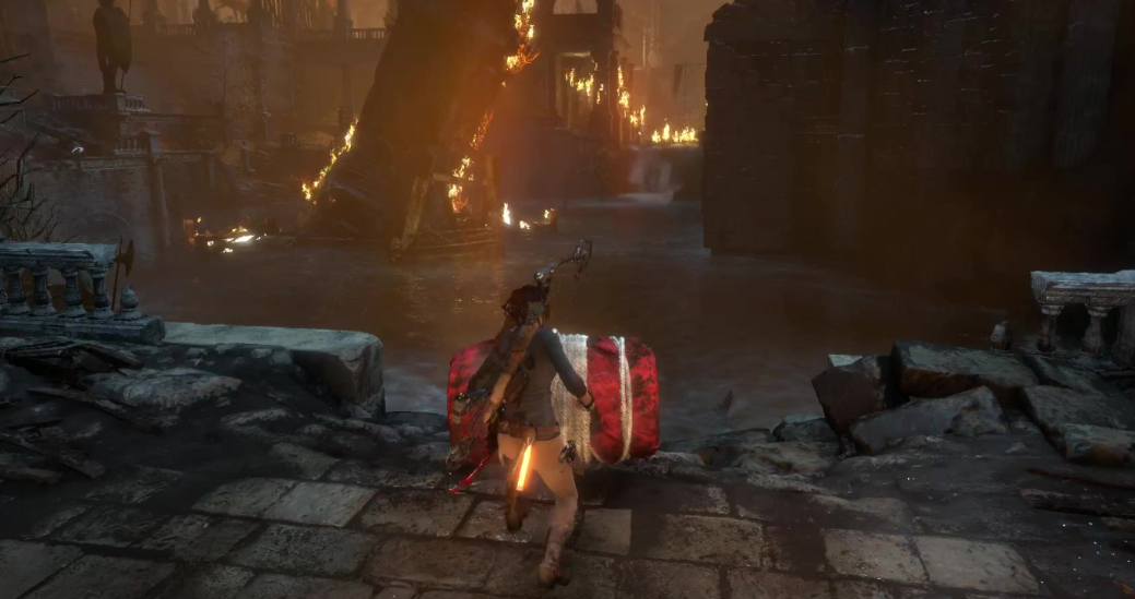 古墓丽影崛起被淹没的档案室怎么过