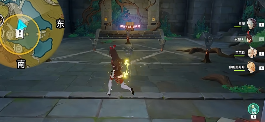 原神天道谷怎么有柱子