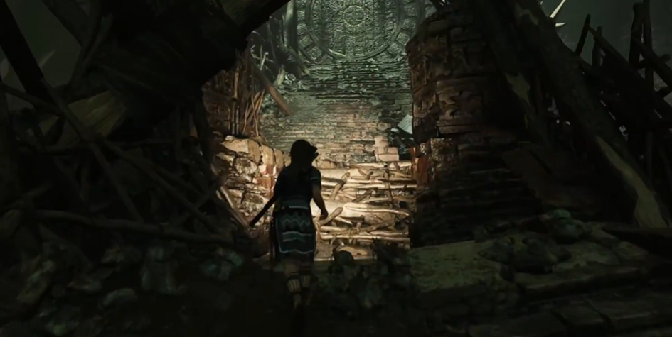 古墓丽影打开第二扇大门怎么开