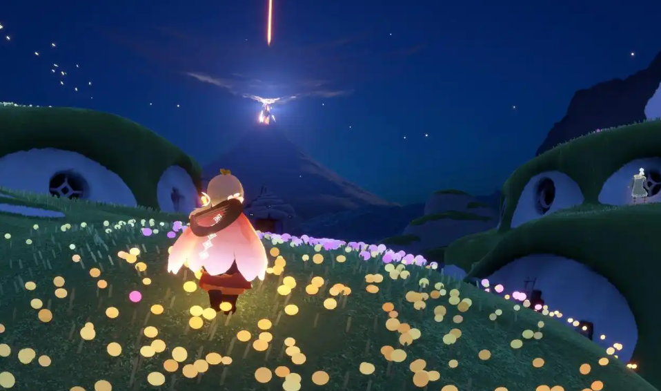 光遇花环头配什么斗篷