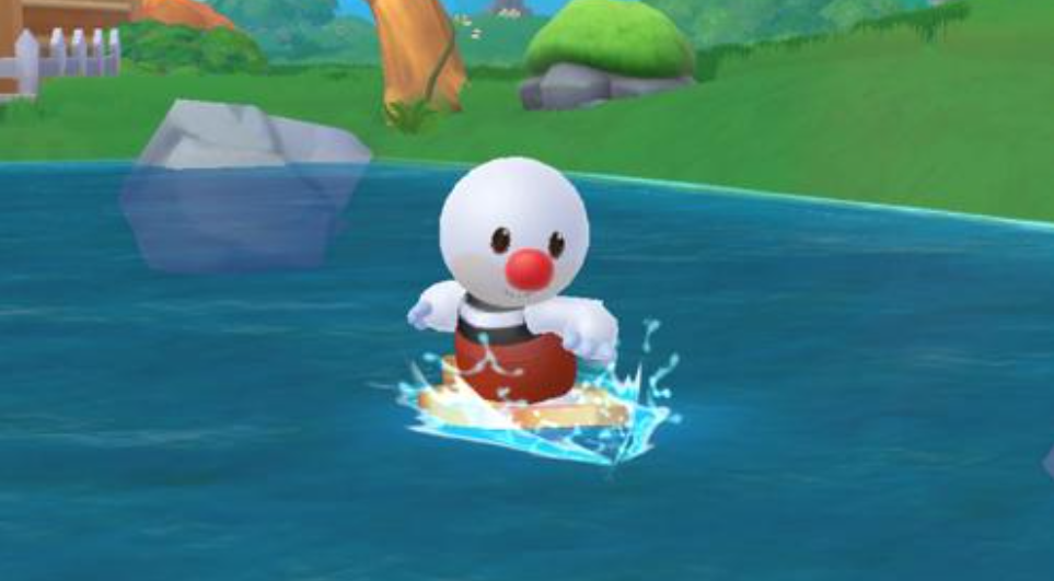 摩尔庄园中在水里游泳怎么加速