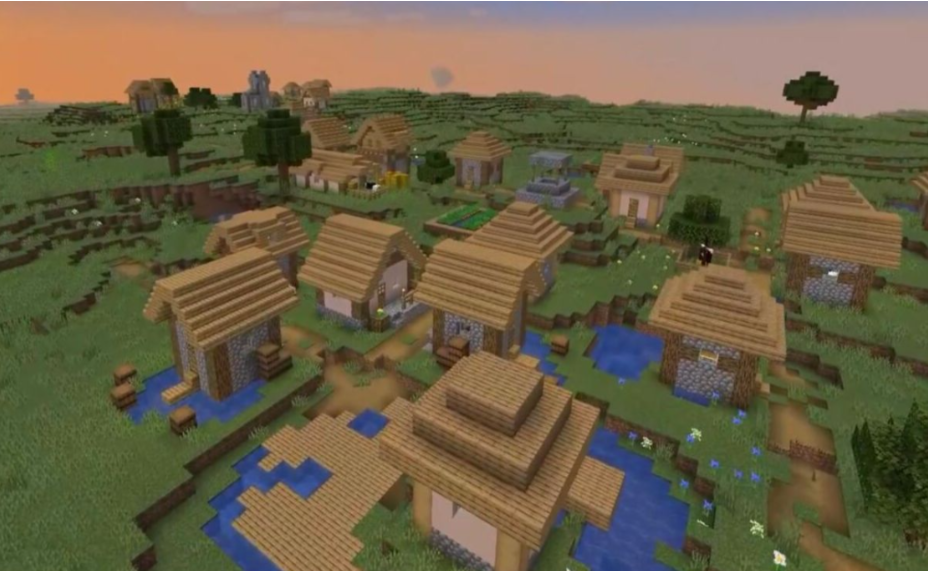 我的世界怎么让村民自己建房子