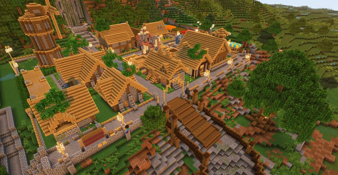 我的世界如何才能让村民建设村庄