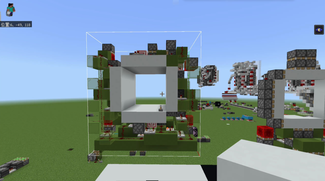 我的世界高科技门怎么用