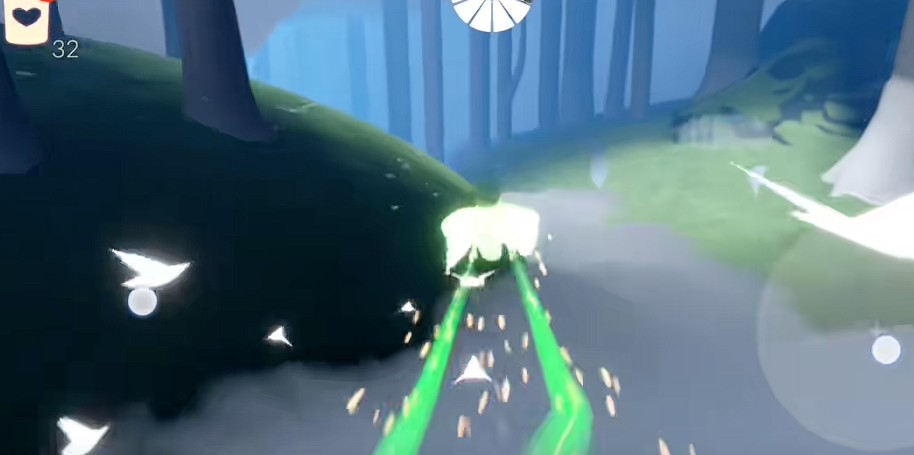 光遇怎么从树屋去到雨林