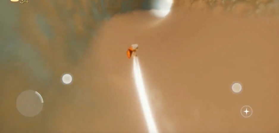 光遇怎么带着伞转圈圈行动