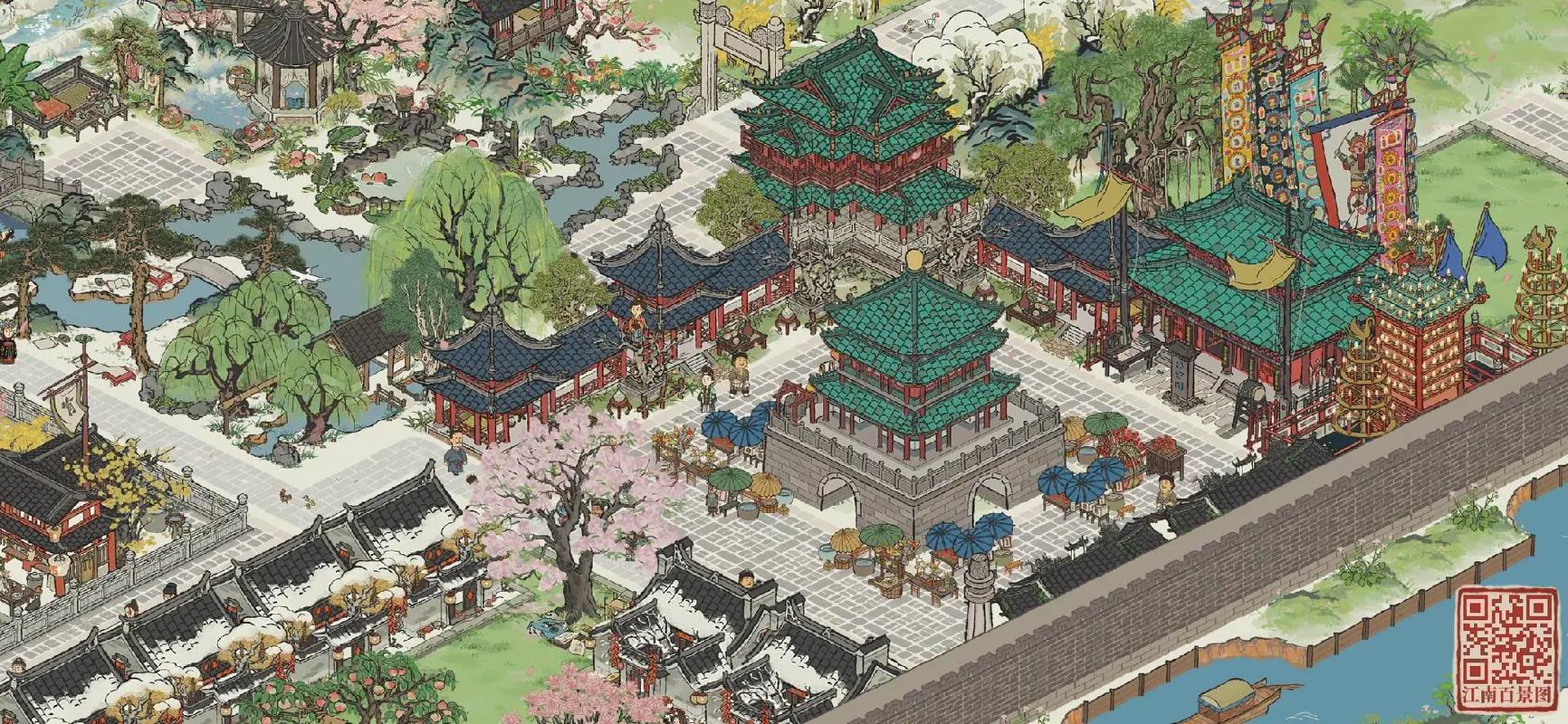 江南百景图作诗怎么做的