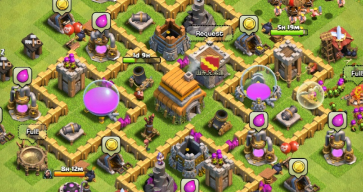 部落冲突怎么装饰部落屋顶