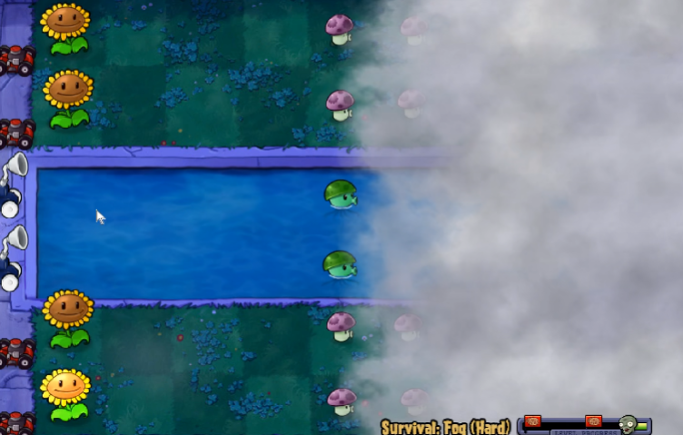 植物大战僵尸僵尸迷雾怎么玩