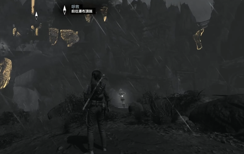 古墓丽影前往瀑布顶端怎么过