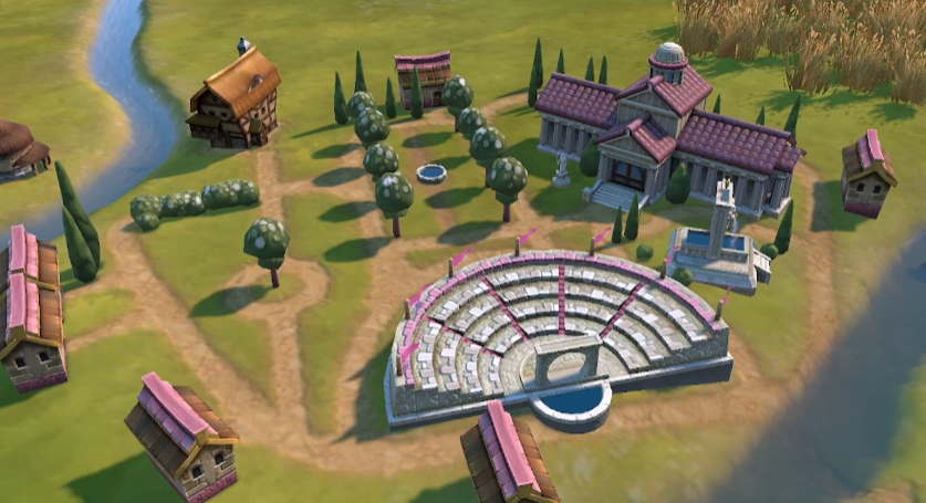 文明6剧院广场建在哪里